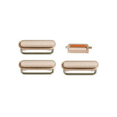 Set pulsanti laterali accensione, volume e silenzioso per iPhone 6 Plus, Gold