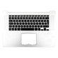 Top case con tastiera UK per MacBook Pro 15" A1398 (Late 2013 - Mid 2014)