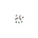 Set viti inferiori per MacBook Pro 13" A1425, A1502, 15" A1398