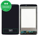 Schermo LCD per LG G Pad V500, Black, Vetro touch senza cornice
