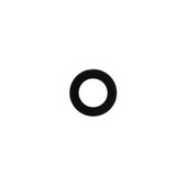 Lente fotocamera posteriore senza frame per iPhone 6S Plus