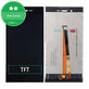 Schermo LCD per Blackberry Z3, Vetro touch senza cornice