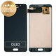 Schermo per Samsung A5 A510F (2016), Black, Vetro touch senza cornice, GH97-18250B, Genuine Service Pack