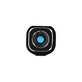 Telaio e lente fotocamera per Samsung Galaxy Tab S2 8.0 Wi-Fi T710, T715, Black, GH98-37511A, Genuine Service Pack