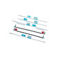 Set adesivi LCD per iMac 21.5" A1418 (Late 2012 - Mid 2017)