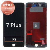 Schermo per iPhone 7 Plus, Black, Vetro touch con cornice, Refurbished