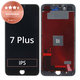 Schermo per iPhone 7 Plus, Black, Vetro touch con cornice, Refurbished