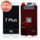 Schermo per iPhone 7 Plus, White, Vetro touch con cornice, Refurbished
