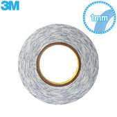 Nastro biadesivo 3M, 1mm x 50m, Trasparent