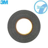 Nastro biadesivo 3M, 2mm x 50m, Black