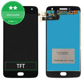 Schermo LCD per MotGoldla Moto G5 Plus, Black, Vetro touch senza cornice