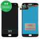 Schermo LCD per MotGoldla Moto G5 Plus, Black, Vetro touch senza cornice