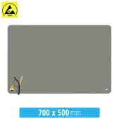 Tappetino in silicone antistatico ESD termoresistente 70 x 50cm