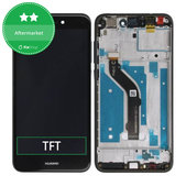 Schermo per Huawei P9 Lite (2017), Honor 8 Lite, Black, Vetro touch con cornice