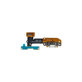 Connettore di ricarica con Cavo flex pulsanti laterali per Lenovo Yoga TAB 3 YT3-X50, 5F78C03560