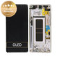 Schermo per Samsung Note 8 N950F, Maple Gold, Vetro touch con cornice, GH97-21065D, GH97-21066D, Genuine Service Pack