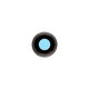 Vetro fotocamera posteriore e frame per iPhone 8, SE 2020, SE 2022, Space Gray, Black