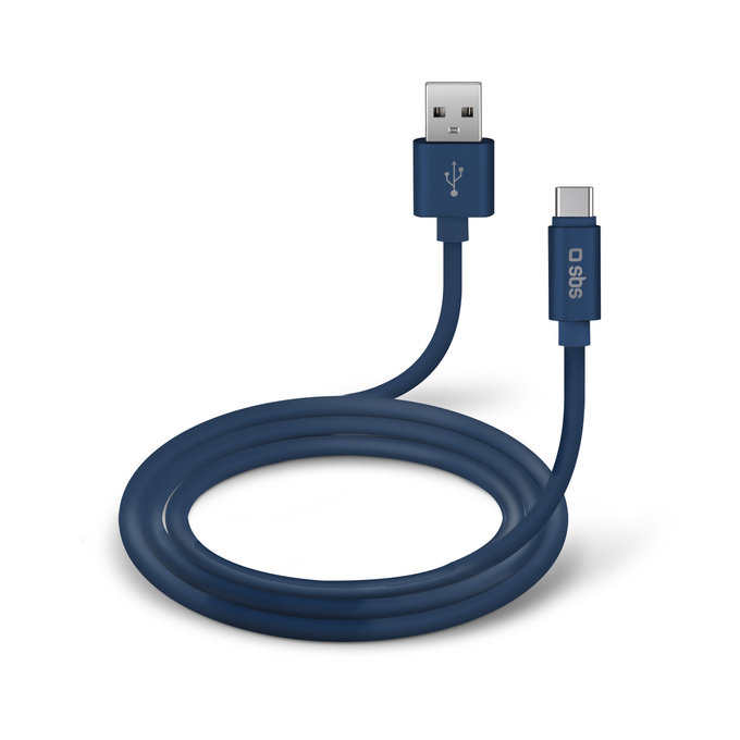 Cavo da USB-C a USB 1 m, Blue, SBS