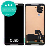 Schermo OLED per Google Pixel 2 XL G011C, Vetro touch senza cornice