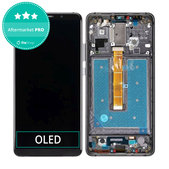 Schermo OLED per Huawei Mate 10 Pro, Titanium Gray, Vetro touch con cornice
