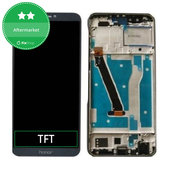 Schermo per Huawei Honor 9 Lite, Glacier Grey, Vetro touch con cornice