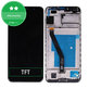 Schermo per Huawei Y6 Prime (2018), Black, Vetro touch con cornice