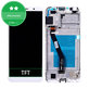 Schermo per Huawei Y6 Prime (2018), White, Vetro touch con cornice