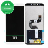 Schermo LCD per Xiaomi Mi A2 (Mi 6X), White, Vetro touch senza cornice