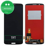 Schermo LCD per MotGoldla Moto G6 Plus XT1926-5, Black, Vetro touch senza cornice
