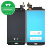 Schermo LCD per MotGoldla Moto G5S Plus XT1805, Black, Vetro touch senza cornice