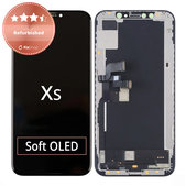 Schermo per iPhone XS, Vetro touch con cornice, Refurbished