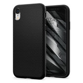 Custodia Liquid Air per iPhone XR, Black, Spigen