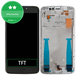 Schermo per Motorola Moto E4 Plus XT1771, Gray, Vetro touch con cornice