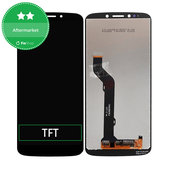 Schermo LCD per MotGoldla Moto E5 Plus XT1924, Gold, Vetro touch senza cornice