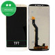 Schermo LCD per MotGoldla Moto G6 Play XT1922, Gold, Vetro touch senza cornice