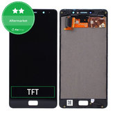 Schermo per Lenovo P2 P2a42, Black, Vetro touch con cornice