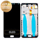 Schermo per Asus Zenfone 4 Max ZC554KL (X00ID), Deepsea Black, Vetro touch con cornice,, Genuine Service Pack