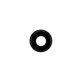 Lente fotocamera e frame per iPhone XR, Black