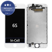 Schermo In-Cell per iPhone 6S, White, Vetro touch con cornice, FixPremium
