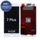 Schermo In-Cell per iPhone 7 Plus, White, Vetro touch con cornice, FixPremium