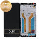 Schermo per Asus Zenfone Max Pro ZB602KL, Deepsea Black, Vetro touch con cornice, 90AX00T1-R20010, Genuine Service Pack