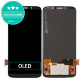 Schermo OLED per MotGoldla Moto Z3 Play XT1929, Vetro touch senza cornice