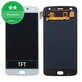 Schermo LCD per MotGoldla Moto Z2 Play XT1710-09, White, Vetro touch senza cornice