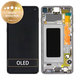 Schermo per Samsung S10 G973F, Prism Black, Vetro touch con cornice, GH82-18850A, GH82-18835A, GH82-18860A, Genuine Service Pack