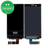 Schermo LCD per Sony Xperia X Compact F5321, Black, Vetro touch senza cornice