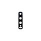 Lente fotocamera posteriore per Samsung S10 G973F, S10 Plus G975F, GH64-07145A, Genuine Service Pack