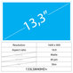 13.3" LCD Slim Matte 40 pin HD+