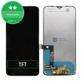 Schermo LCD per MotGoldla Moto G7, Vetro touch senza cornice