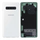 Cover batteria per Samsung S10 Plus G975F, Ceramic White, GH82-18867B, Genuine Service Pack