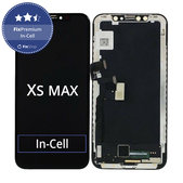 Schermo In-Cell per iPhone XS Max, Vetro touch con cornice, FixPremium